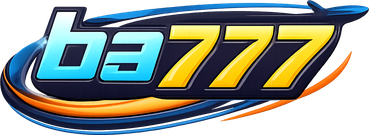 ba777 লাল গেমিং লোগো